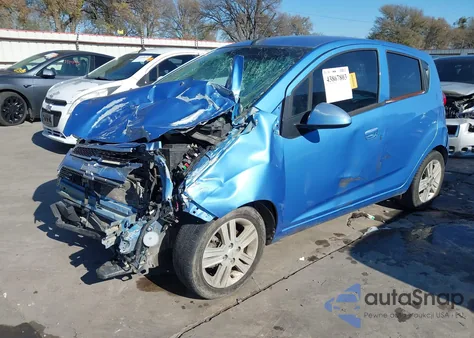 2014 Chevrolet Spark 1Lt Auto from USA, damaged, VIN KL8CD6S93EC527822